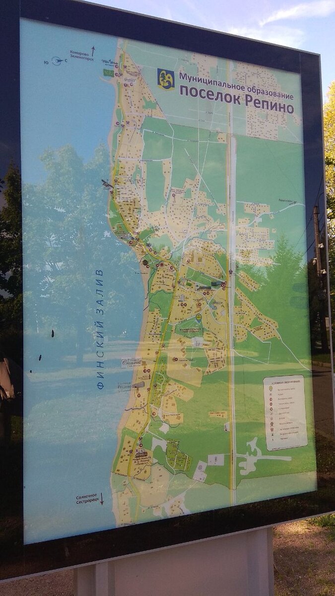 Расположение поселка. Все фотографии моего авторства