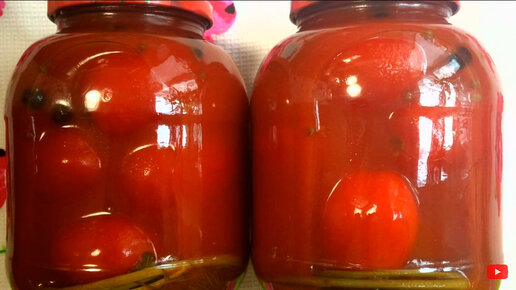 Готовим помидоры в собственном соку на зиму (без заливки соком)