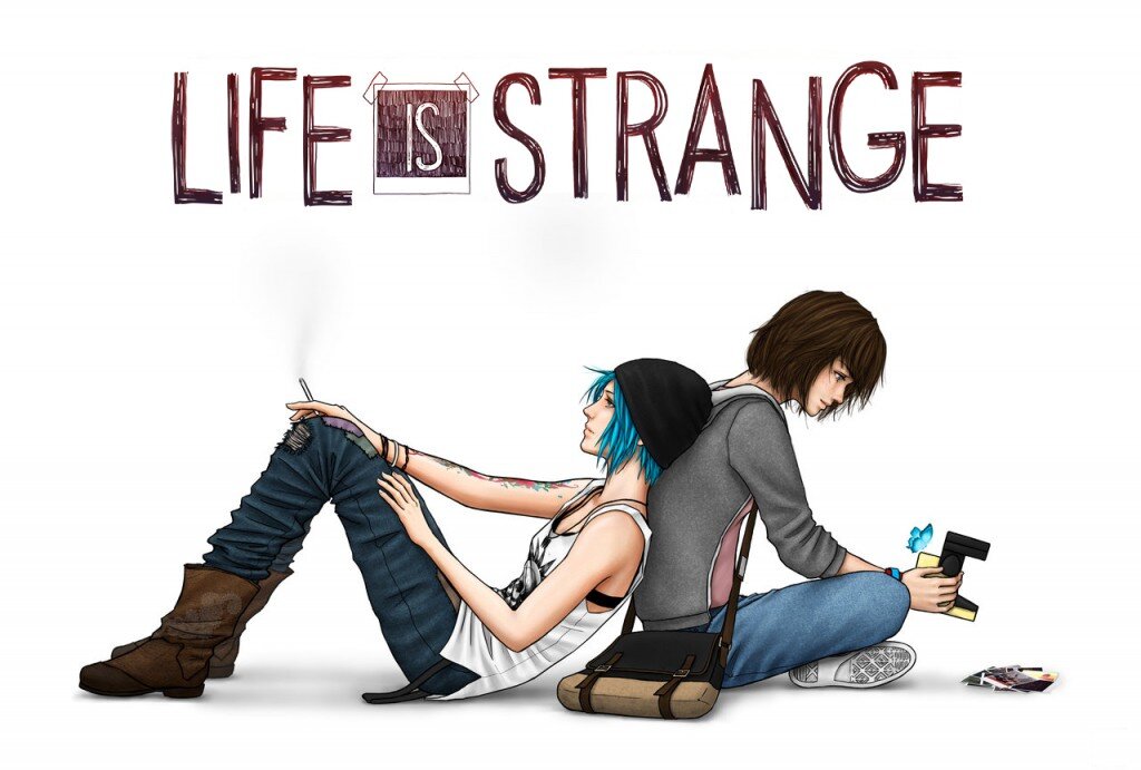 Life is up. Life is Strange before the Storm logo.