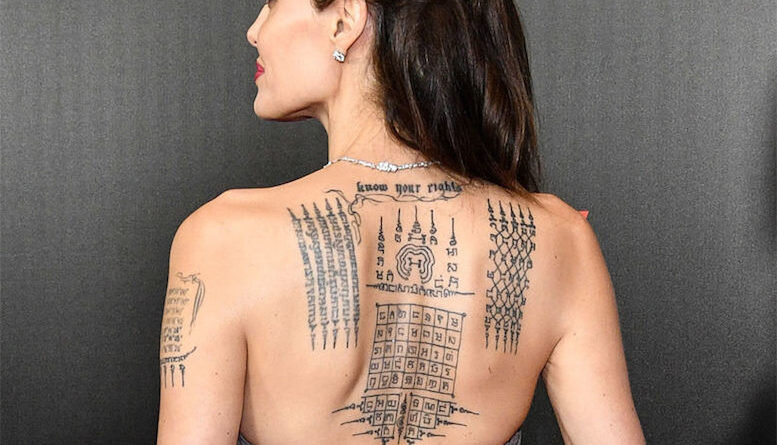Все секреты татуировок Анджелины Джоли