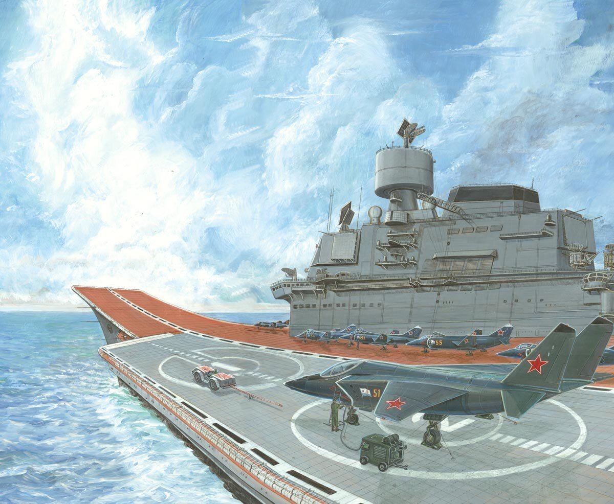 Именно эта иллюстрация познакомила рядовых американцев с Як-41