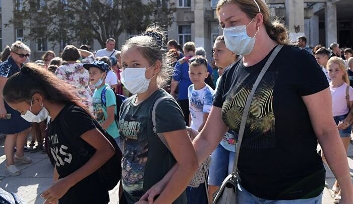 Фото: детей из Армянска организованно направляют в крымские санатории