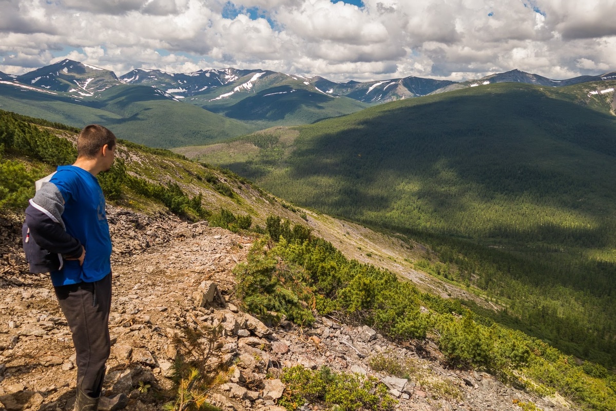 Вид на горные красоты.