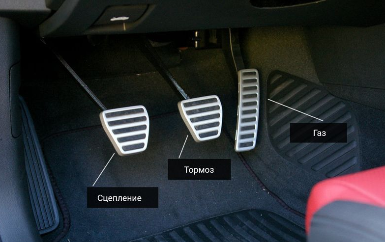 Педали авто с МКПП