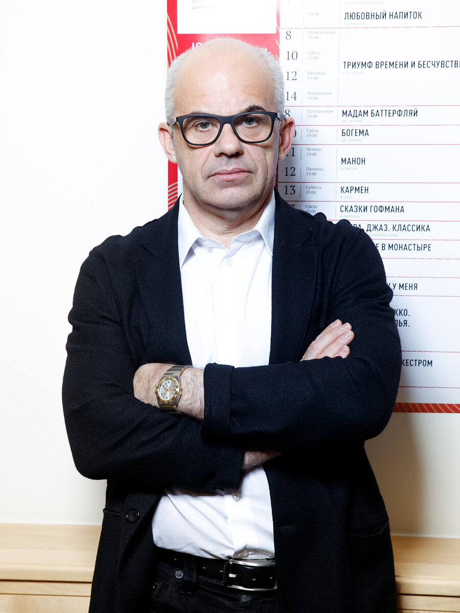 Антон Гетьман, генеральный директор театра Станиславского