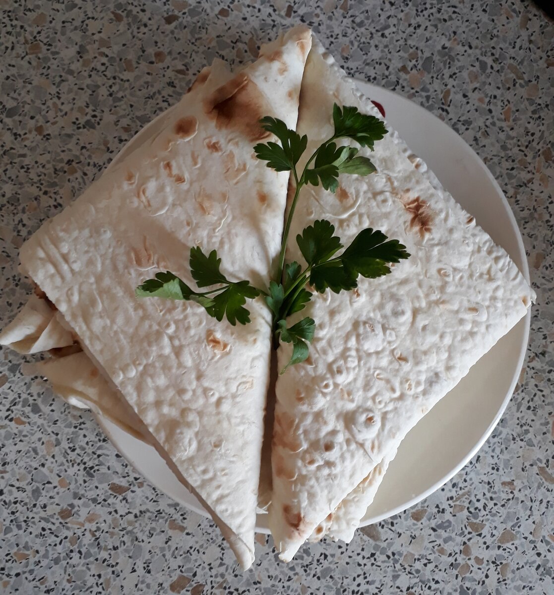 Лавашные конвертики
