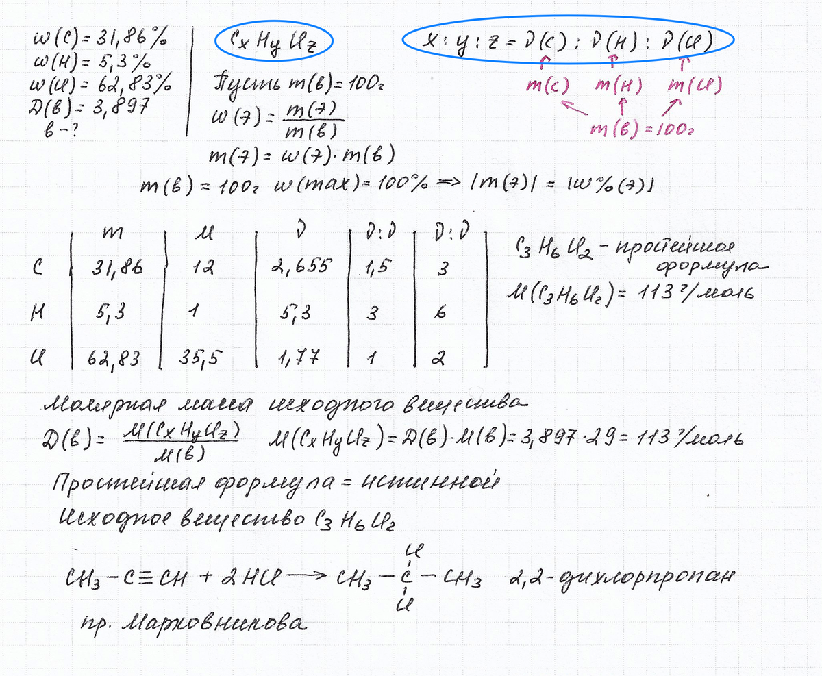 Колючая нежность задач по химии ЕГЭ 2019. 35-е задание (массовые доли +  шипы кратности) | Репетитор-профессионал Богунова В.Г. | Дзен