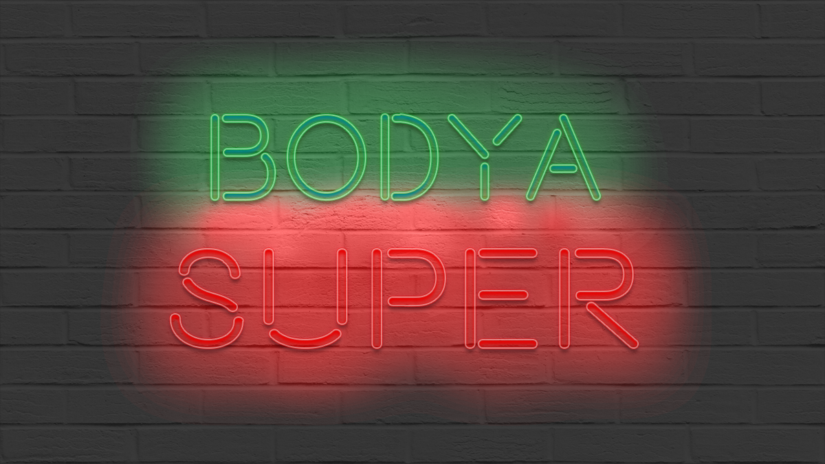 Неоновый текст | Бодя | Дзен