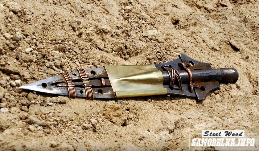 Изготавливаем своими руками сувенирное копье по мотивам фильма «Константин».