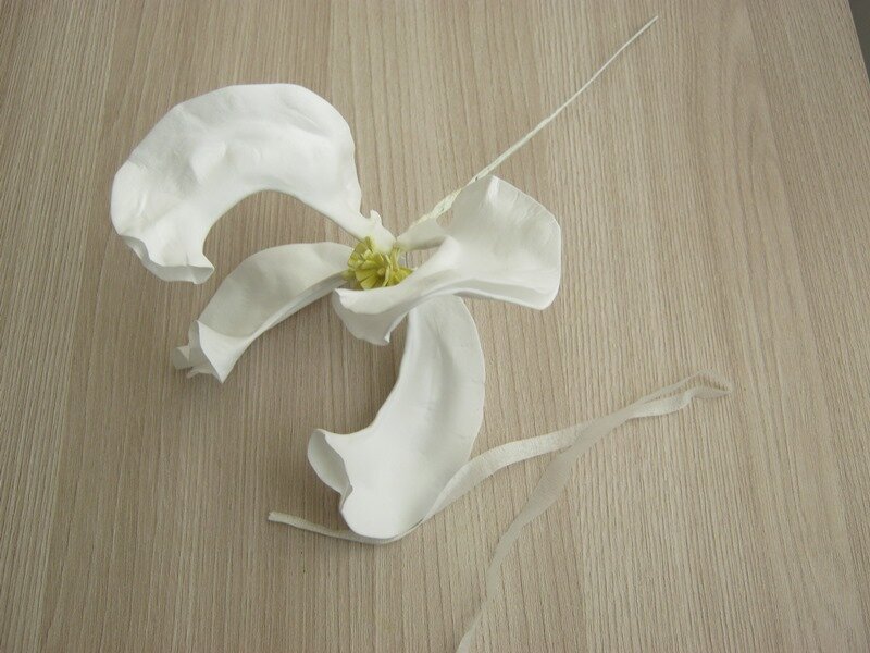 Один из самых простых способа сделать необычные цветы из фоамирана/DIY NATALIA MAZER