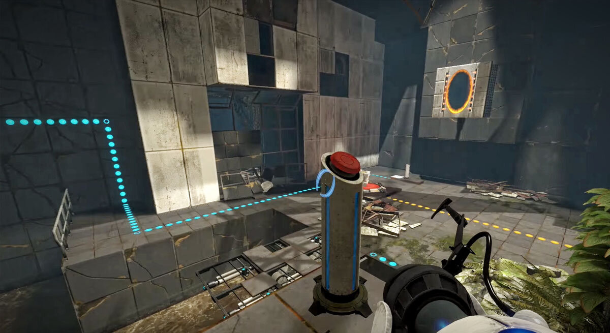 Скриншот из игры Portal 2