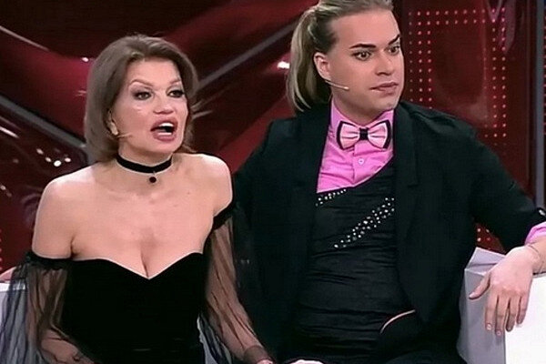 Скандально известные Екатерина Терешкович и Гоген Солнцев