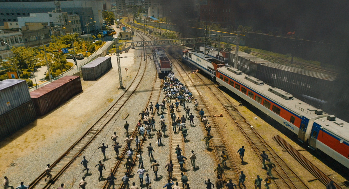 Кадр из фильма "Поезд в Пусан"