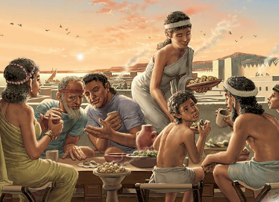 Источник: http://www.ancientpages.com/2017/08/02/food-and-clothing-of-middle-class-of-the-sumerian-society/