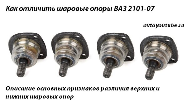 Замена шаровых опор подвески автомобилей ВАЗ 2105, 2107