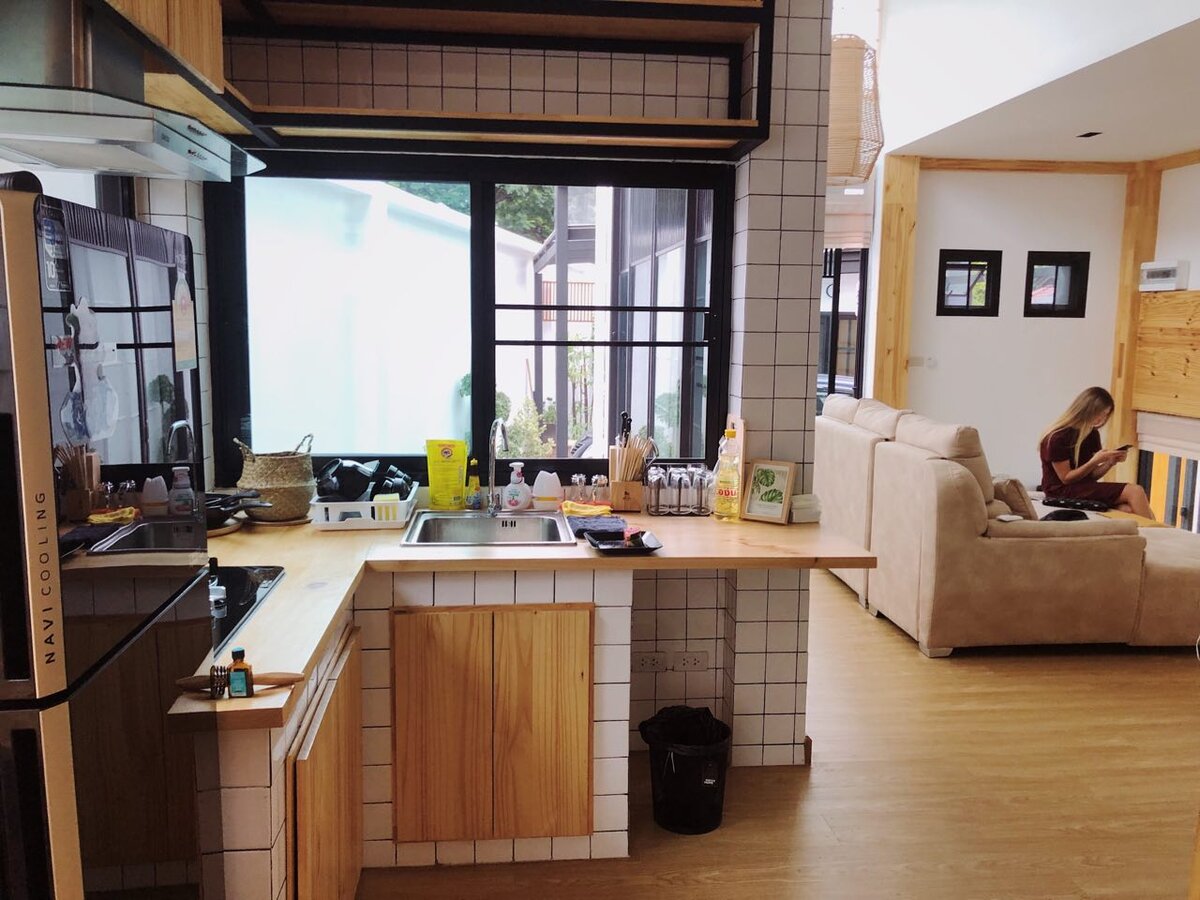 Кухня и общая гостиная