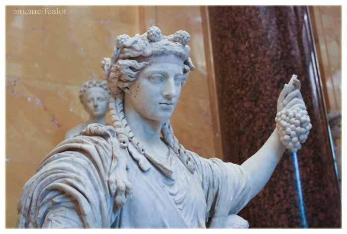 Дионис. римская копия с эллинского оригинала