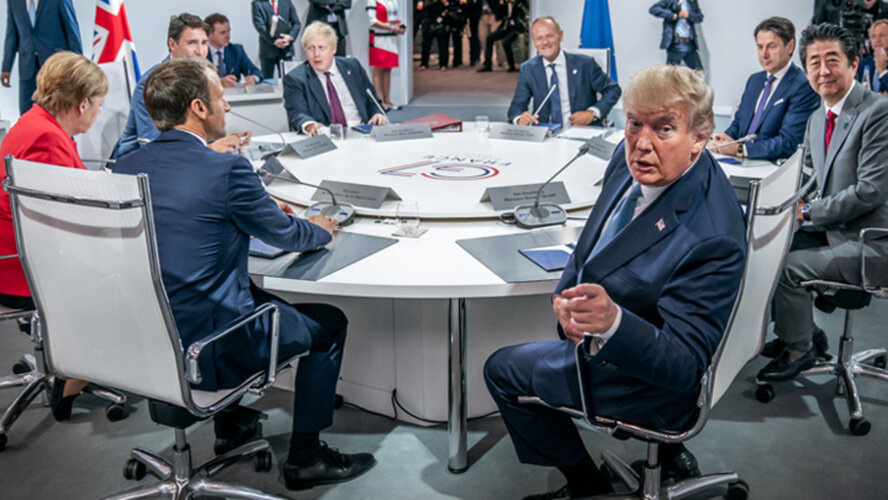 Лидеры стран "Большой семёрки" (G7). Фото: www.globallookpress.com