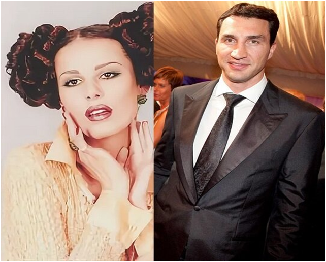  Владимир Кличко и его первая супруга 