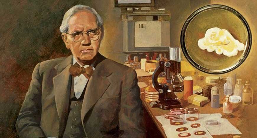  Портрет Александра Флеминга