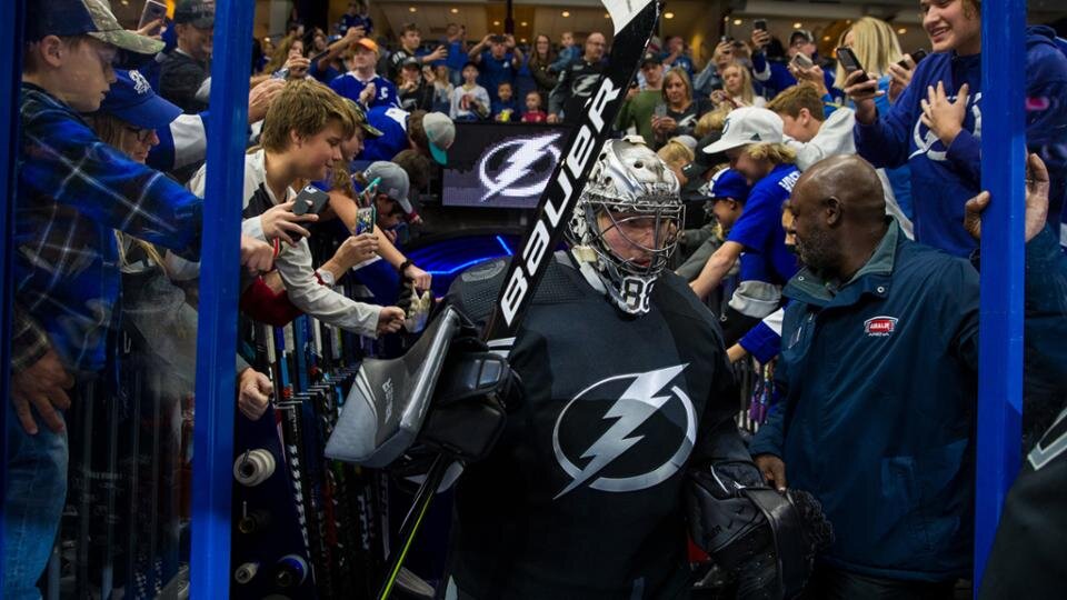 Андрей Василевский Tampa Bay Lightning самый