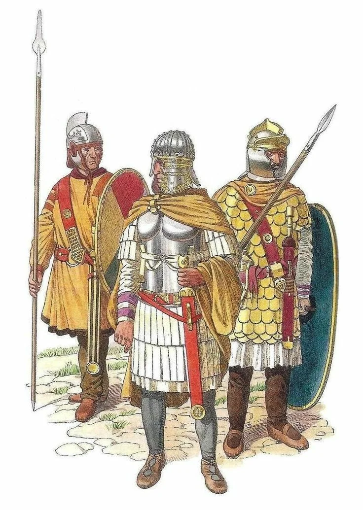 катафрактарии византийской империи. эпоха поздней империи.