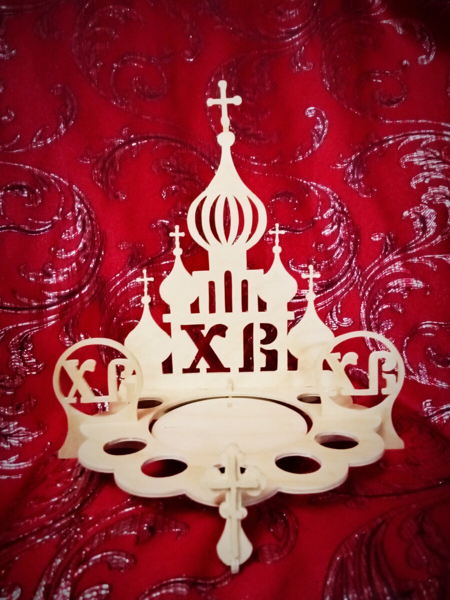 Подставка выполнена из фанеры 4мм