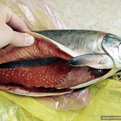 Горбуша с икрой