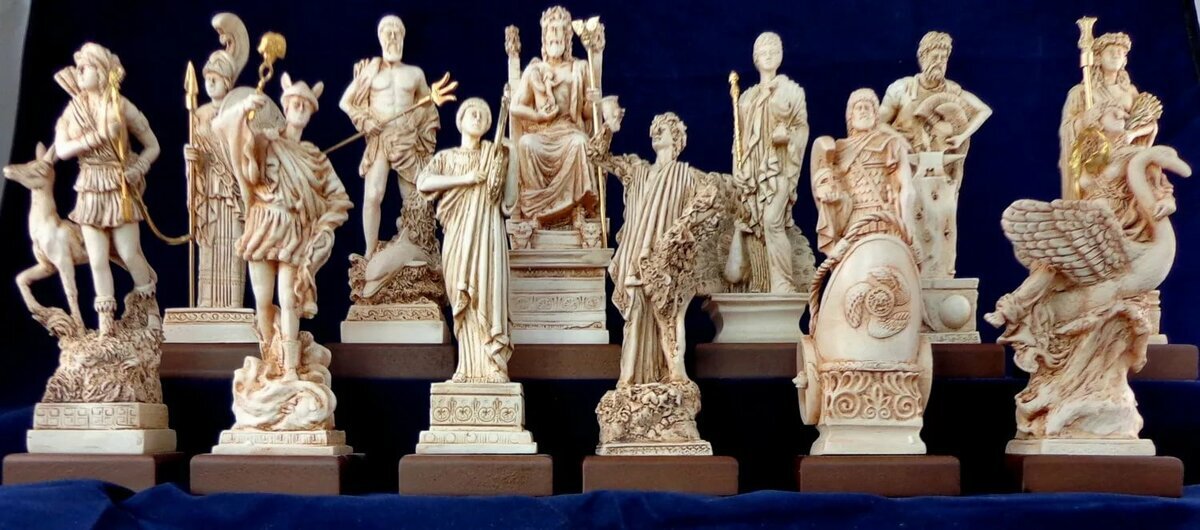 Боги Олимпа (из открытого доступа)