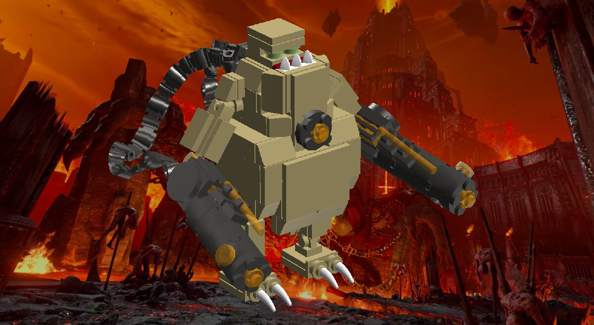 фигурка, сделанная в LEGO Digital Designer
