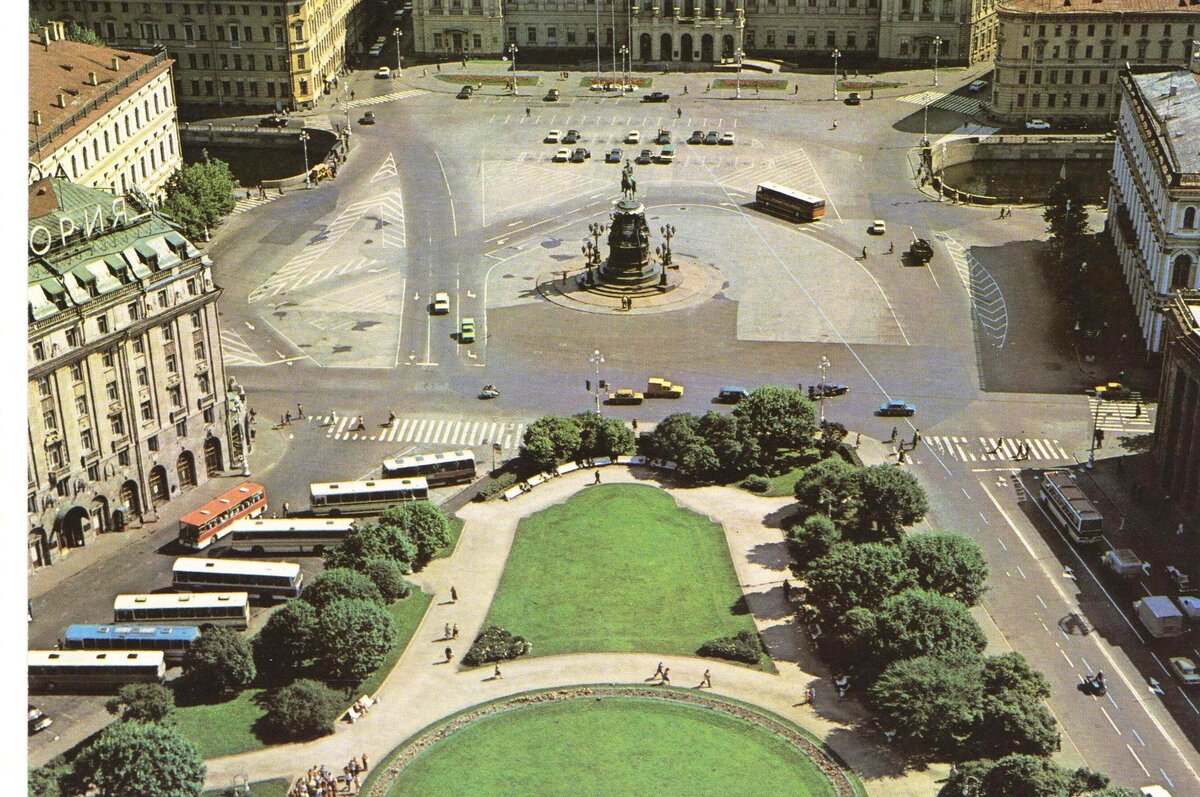 Исаакиевская площадь тогда