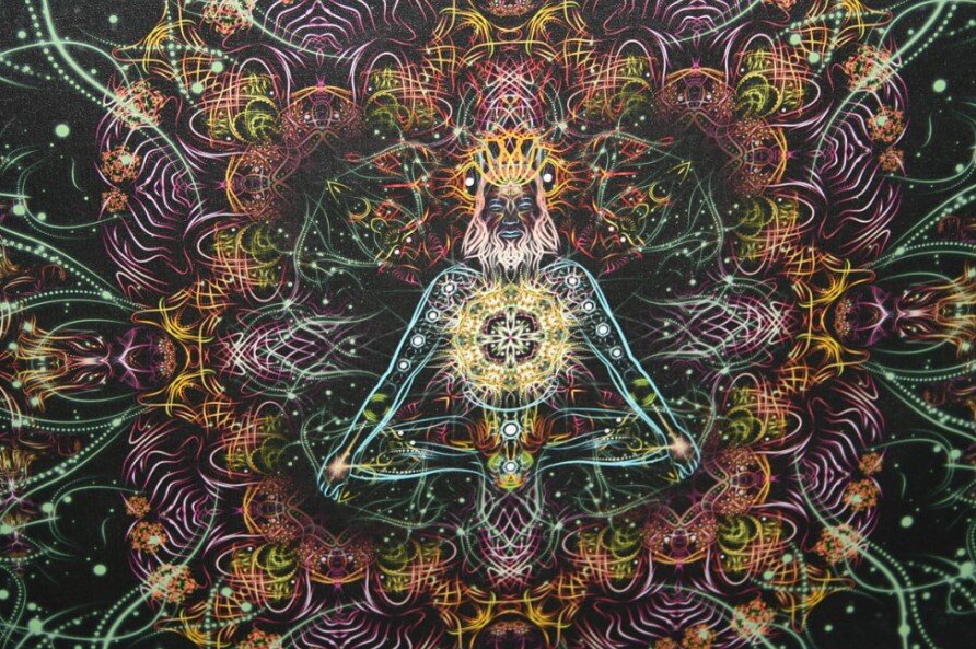 Во время исполнения мантры в голове может происходить что-то наподобие данной картинки, но это приходит уже с опытом