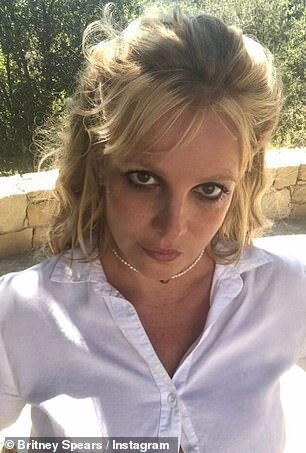 Недавнее фото из инстаграма Бритни Спирс