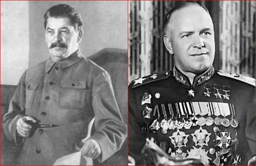 Сталин и Жуков