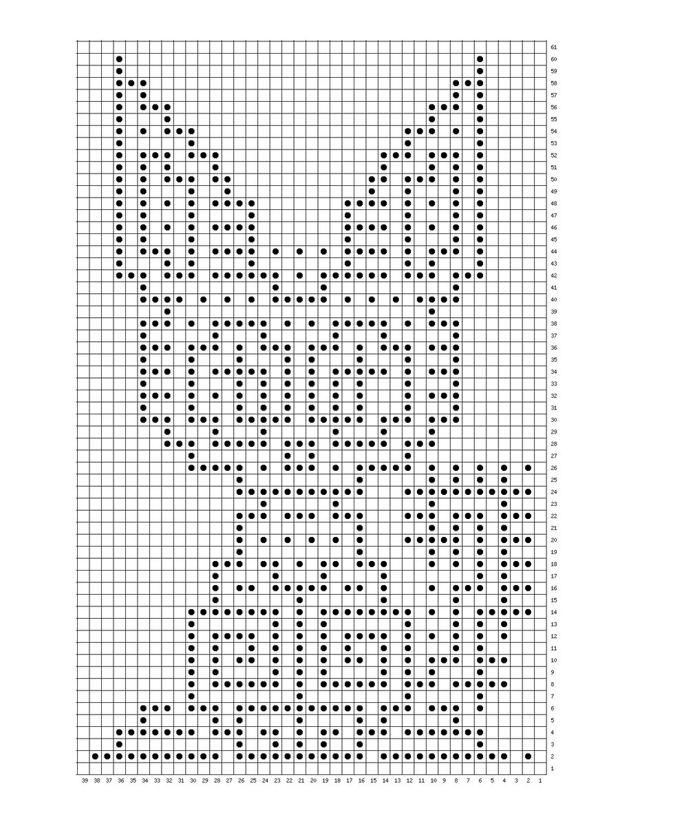 схема 37 петель 59 рядов