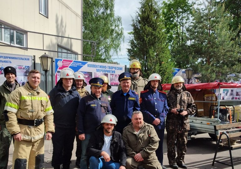 Учебно-курсовой комбинат ВДПО им. В.И.Климкина проводит обучение пожарных добровольцев