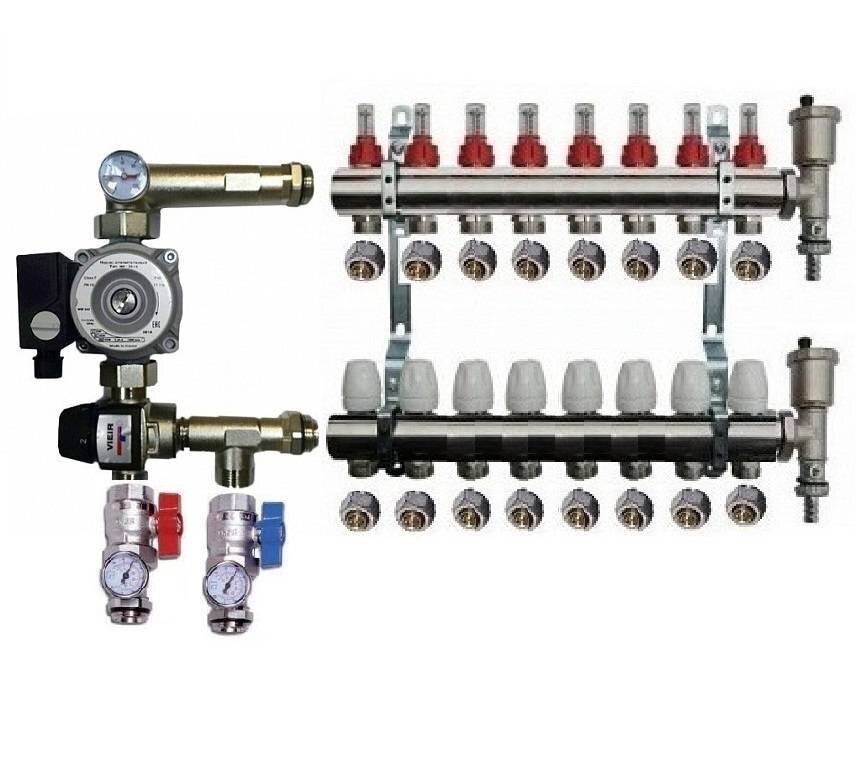 Лучший коллектор для теплого пола. Sf32-2-l-20-dpv15-stph15-stph11 распределительный коллекторный узел SANEXT этажный. Коллекторный узел отопления. VIEIR коллектор теплого пола. Пропиленовый коллектор отопления.