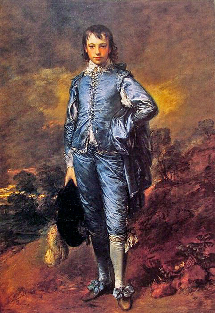 Томас Гейнсборо. Мальчик в голубом. 1770 год.