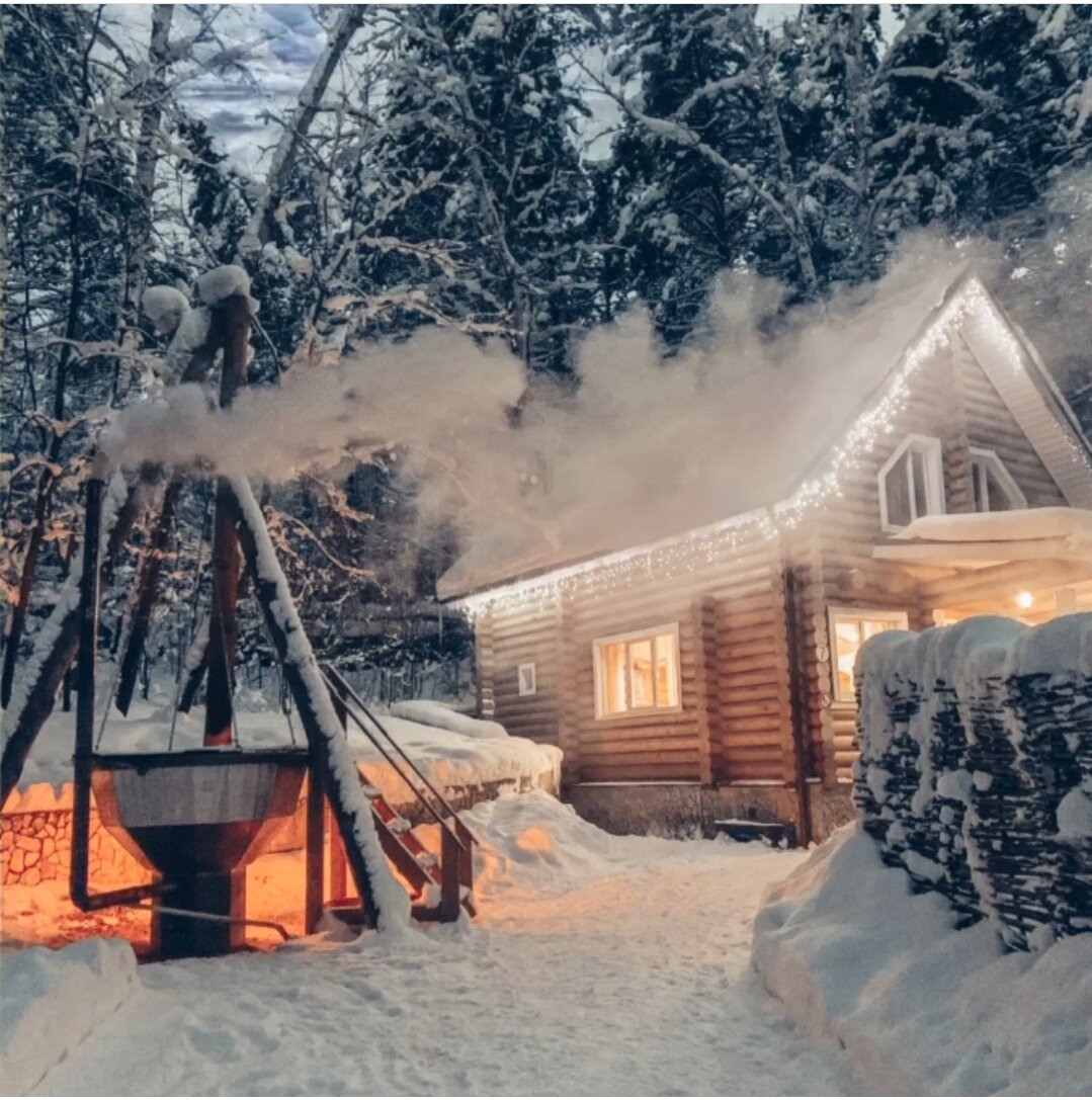 сибирский молодильный чан. сибирский банный чан. сибирский чан зимой. купель японская баня фурако. банный чан на костре.