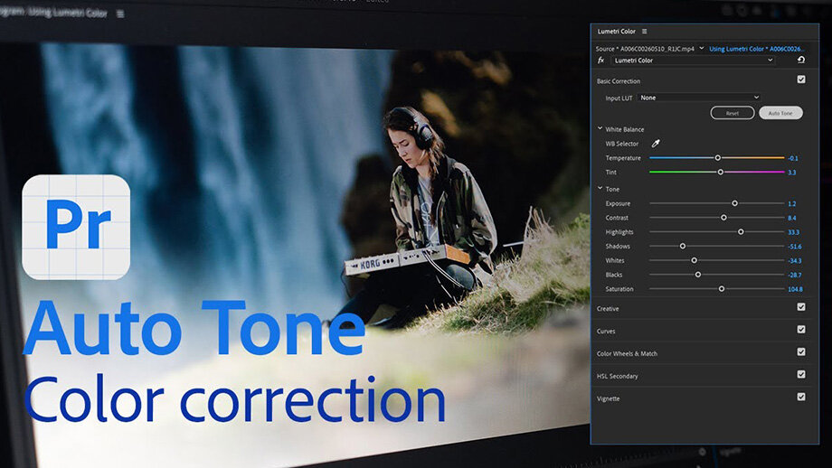 Новая функция «Auto Tone» в Adobe Premiere Pro
