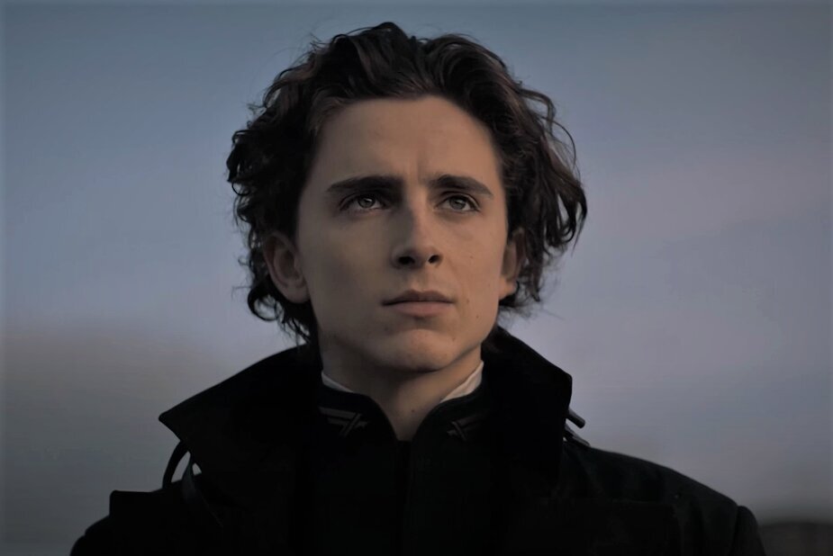 Тимоти Шаламе в роли Пола Атрейдеса в "Дюне".