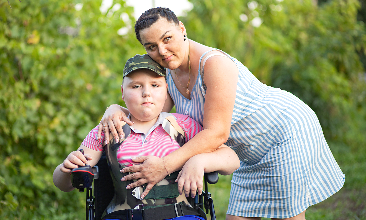 Назар Мордвинов, подопечный фонда "Алёша"