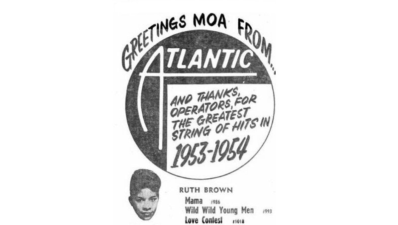 Рут - первое лицо лейбла Atlantic