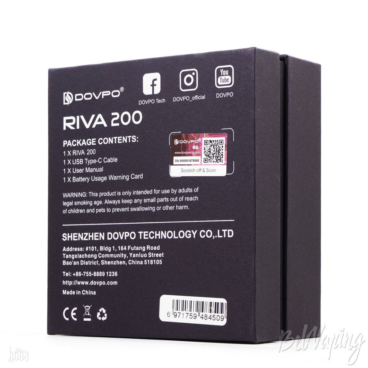 Обзор боксмода Dovpo Riva 200 | BelVaping | Дзен