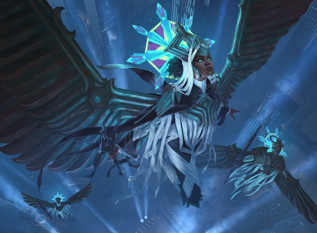 Metropolis Angel Art by Lie Setiawan