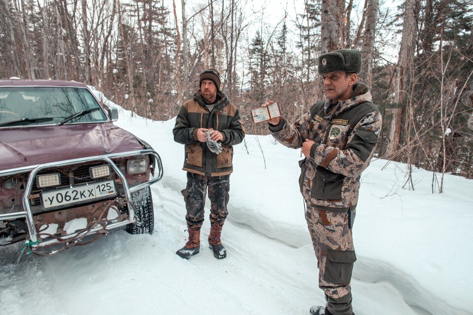     Производственные охотинспекторы в работе. Александр ХИТРОВ