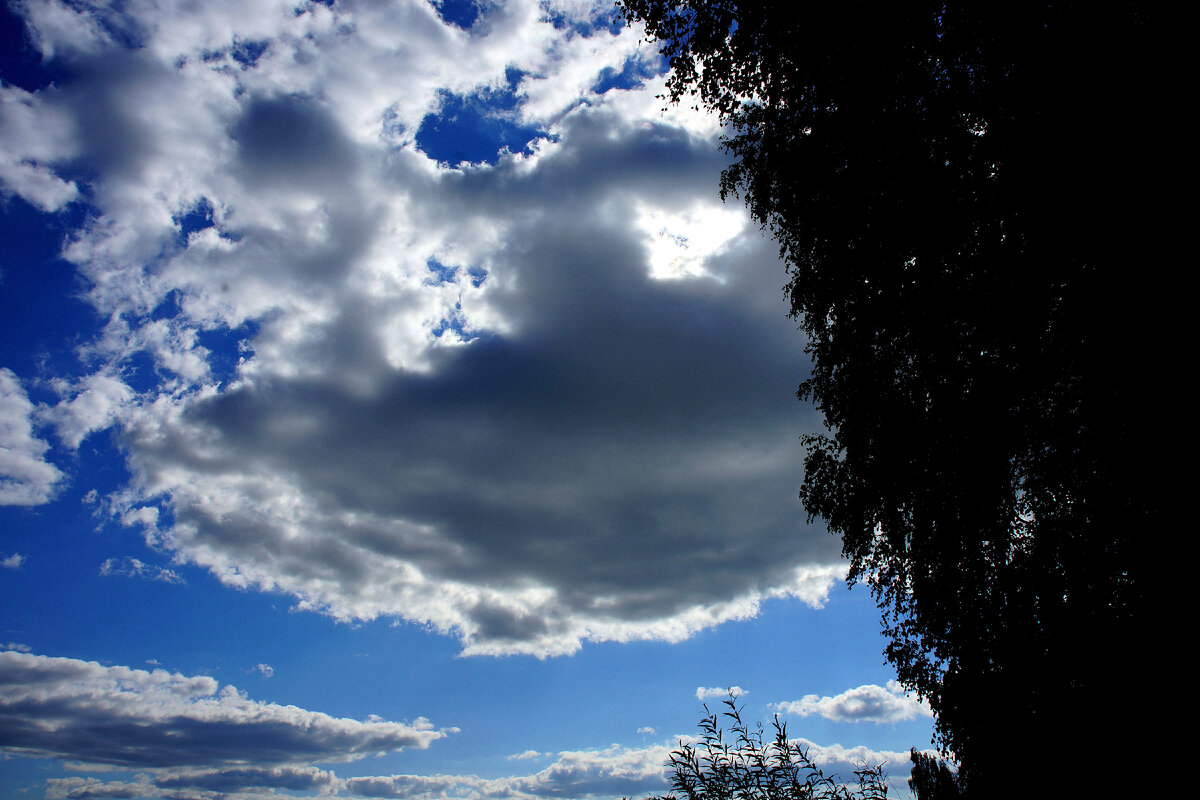 облака над озером Большие Касли