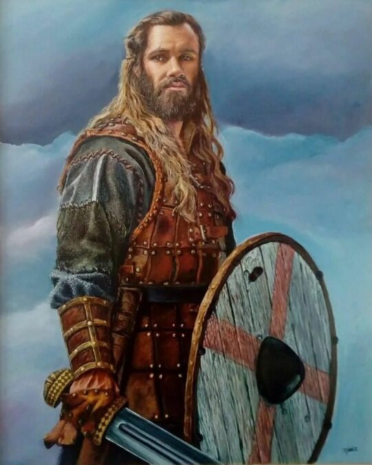 Король вождь в скандинавских странах 6 букв. Ролло Викинги арт. Викинг скандинав норвежец портрет художника. Викинг конунг севера.