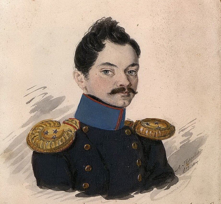 Portrait of Lieutenant Life Guards Grenadier Regiment V.M. Eropkin, 1833