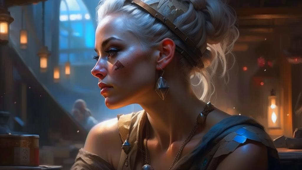 Картинка женщина с осознанным взглядом в свое прошлое